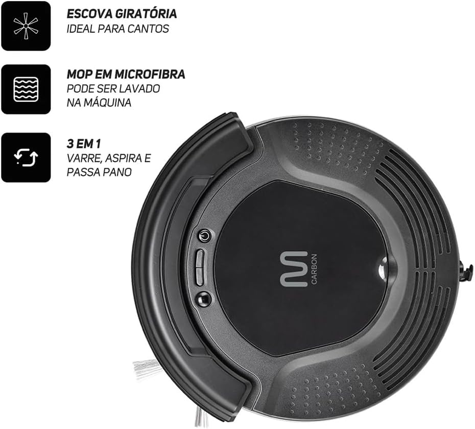 Eclipse HO410 robô aspirador 3 em 1